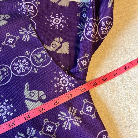 Fortnite Ugly Christmas Holiday Sweater, Youth Sz 8. Purple Gray - Picture 8 of 8